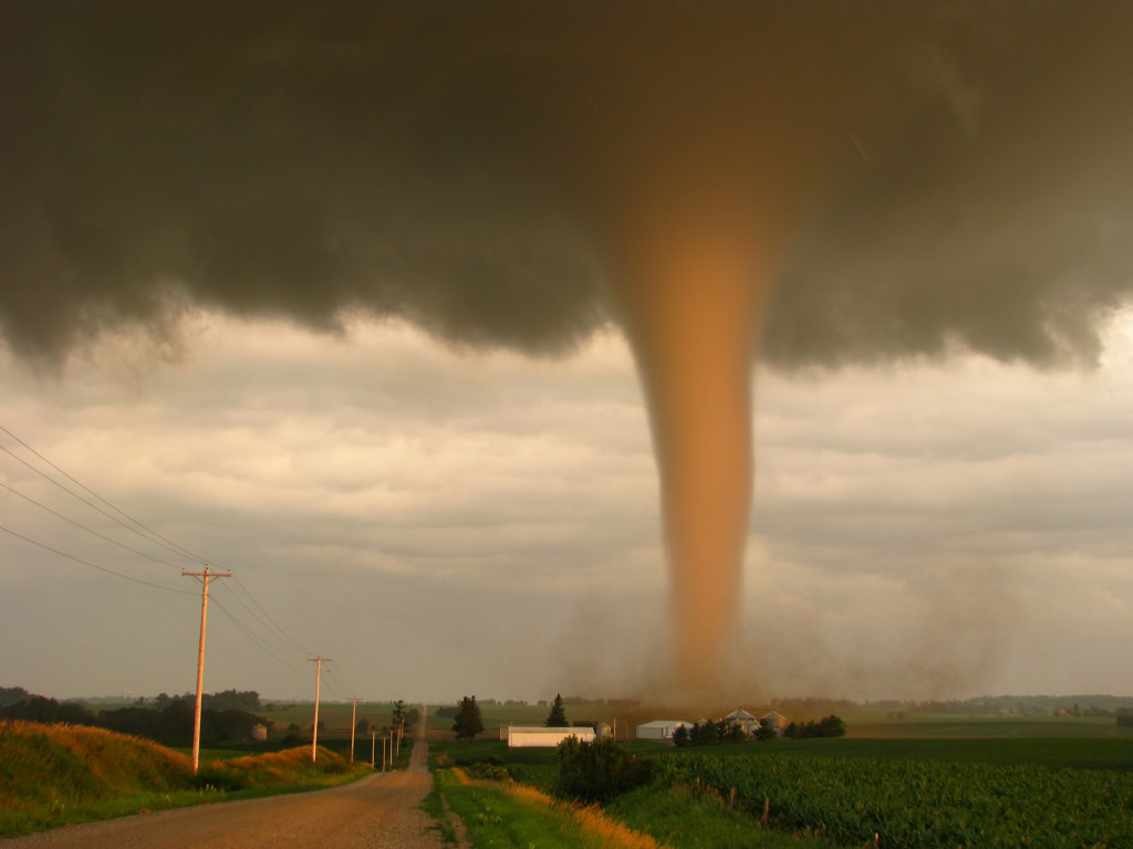 incoming tornado