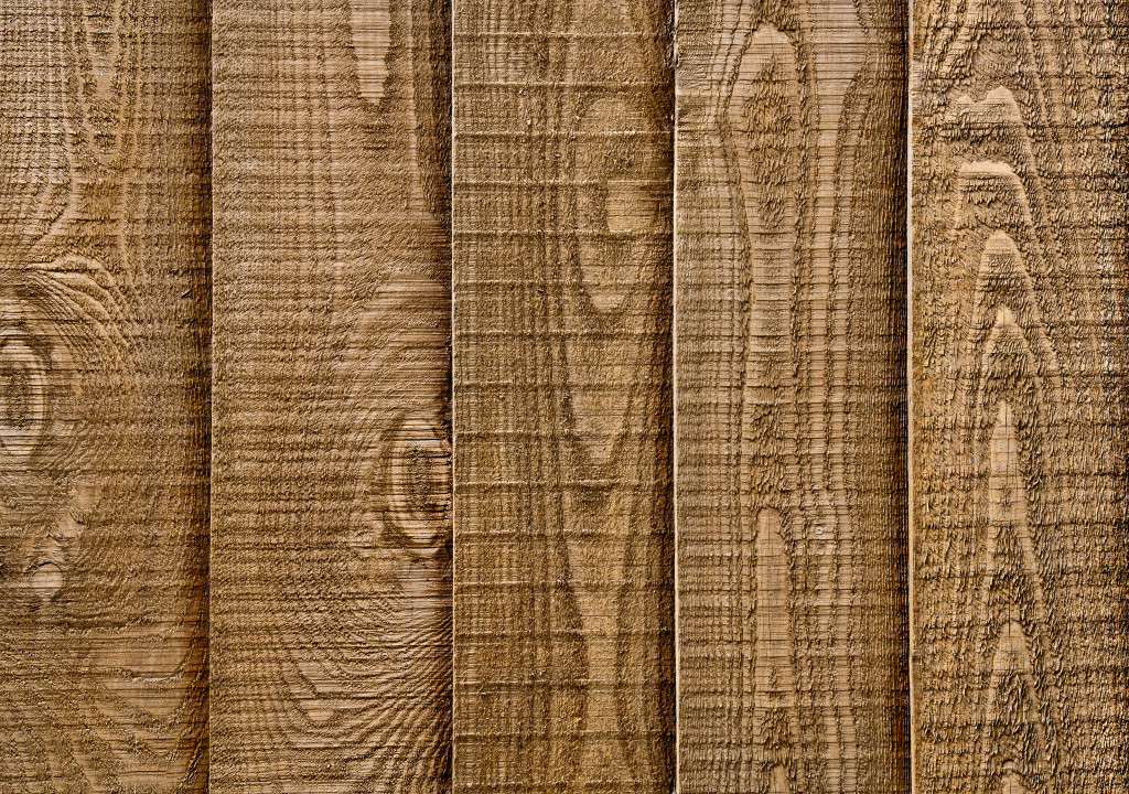 wooden fencing closeup