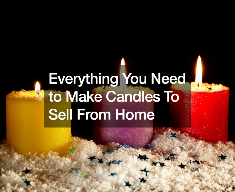 Everything You Need to Make Candles To Sell From Home