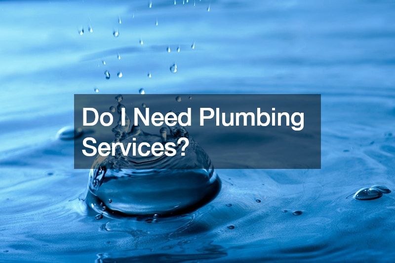 Do I Need Plumbing Services?