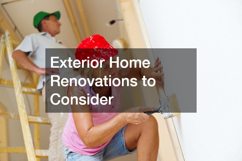 Exterior Home Renovations to Consider